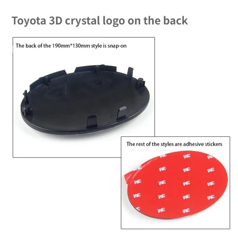 3D эмблема с логотипом автомобиля для Toyota Corolla Camry RAV4 LANDCRUSER Highlander Yaris Vios Alphard Prado Reiz Wish, Решетка радиатора и капот