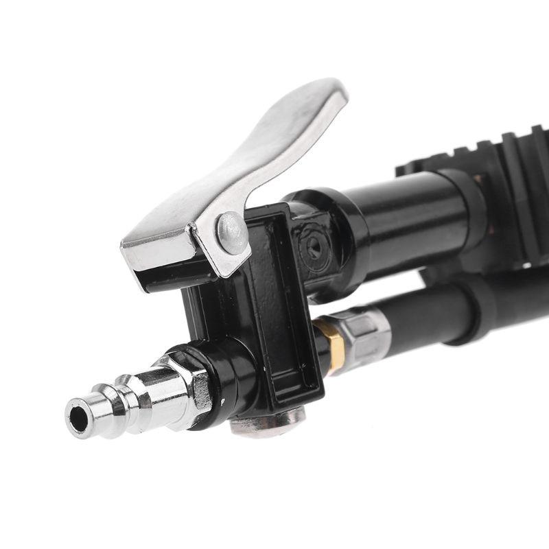 Цифровой насос для накачивания шин с манометром 200 фунтов на квадратный дюйм, воздушный патрон для грузовика/автомобиля/велосипеда