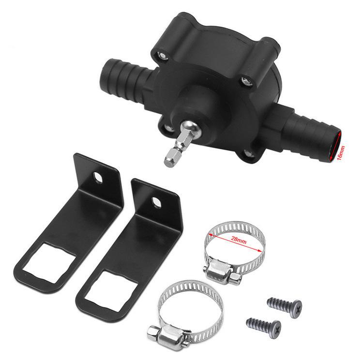 Compact Electric Drill-Powered Self-Priming Water Pump