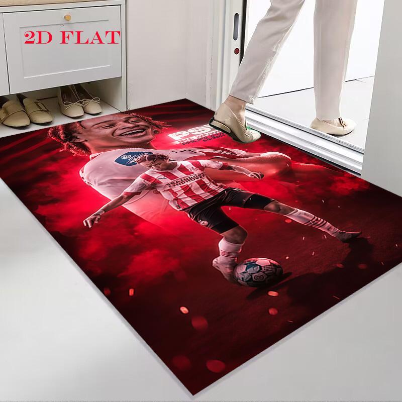Ковер PSV Eindhoven для гостиной, спальни, дома, украшение дивана, нескользящий коврик для игр детей