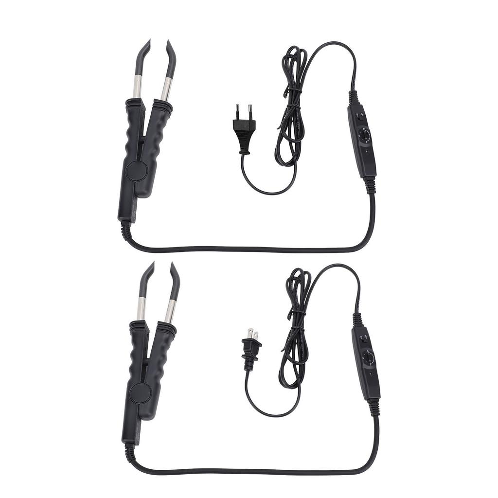 Fusion Hair Extensions Tool Flat Shape Professional Temperature Adjustable Keratin Fusion Heat Iron 