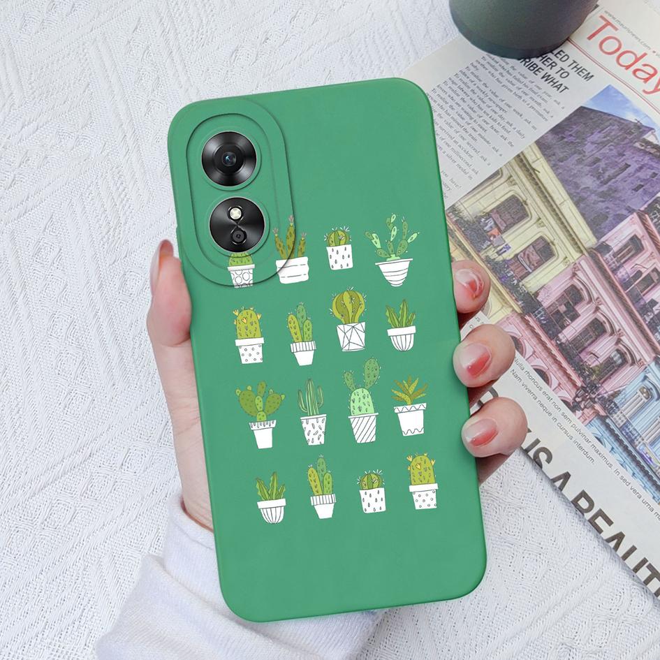 Для OPPO A52 A35 A17 A17K A16 A15 A15S чехол красивый квадратный жидкий силиконовый чехол с изображением подсолнуха и ромашки для OPPOA17 OPPOA15, бампер Fundas Coque