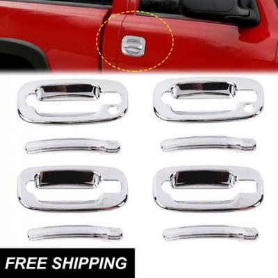 Накладка на ручку двери Ободок для Chevy Silverado Avalanche 1999-06 2 отверстия ХРОМ