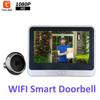 4.3-inch Color Screen TUYA WiFi Hidden Electronic Cat Eye (built-in 5000mAh Battery) Smart Home Visual Intercom Doorbell
