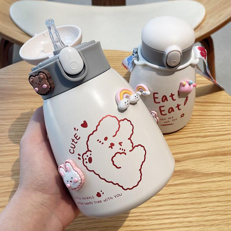 Heat Preservation Cup Stainless Steel Heat Preservation Cup Lovely Cartoon Personality Heat Preservation Cup Heat Preservation Water Cup