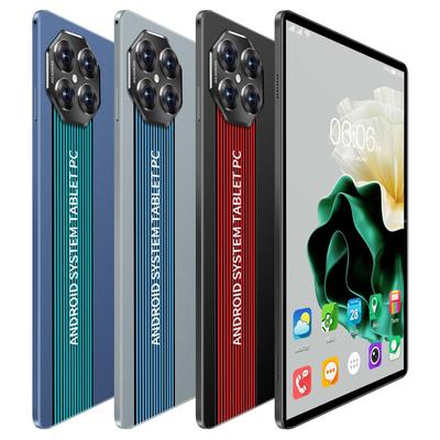 Глобальная версия Оригинальный планшет Android 12.0 Восьмиядерный 8 ГБ ОЗУ 128 ГБ ПЗУ Планшеты ПК Две SIM-карты 4G WiFi Планшет