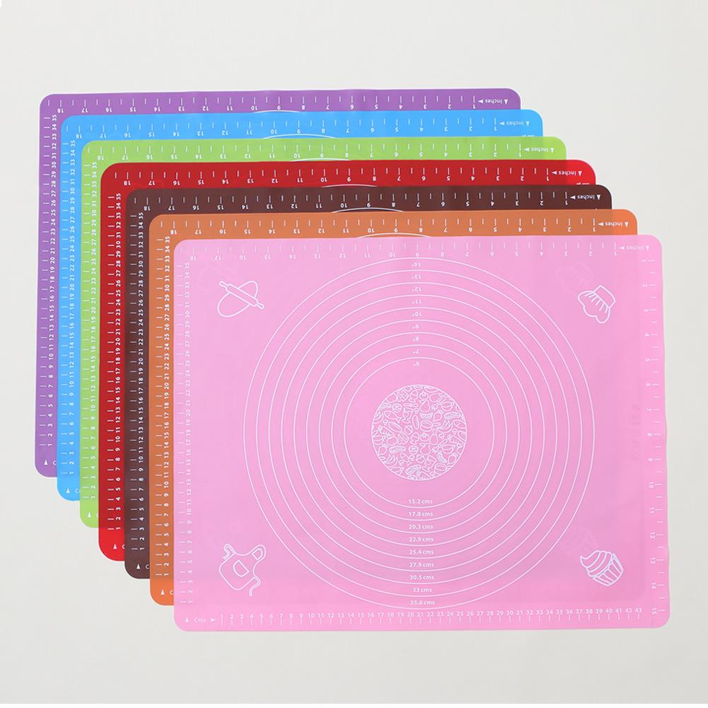 Silicone Dough Mat Baking Mat Insulated Cooking Mat and Dough Mat Thickened Cutting Board