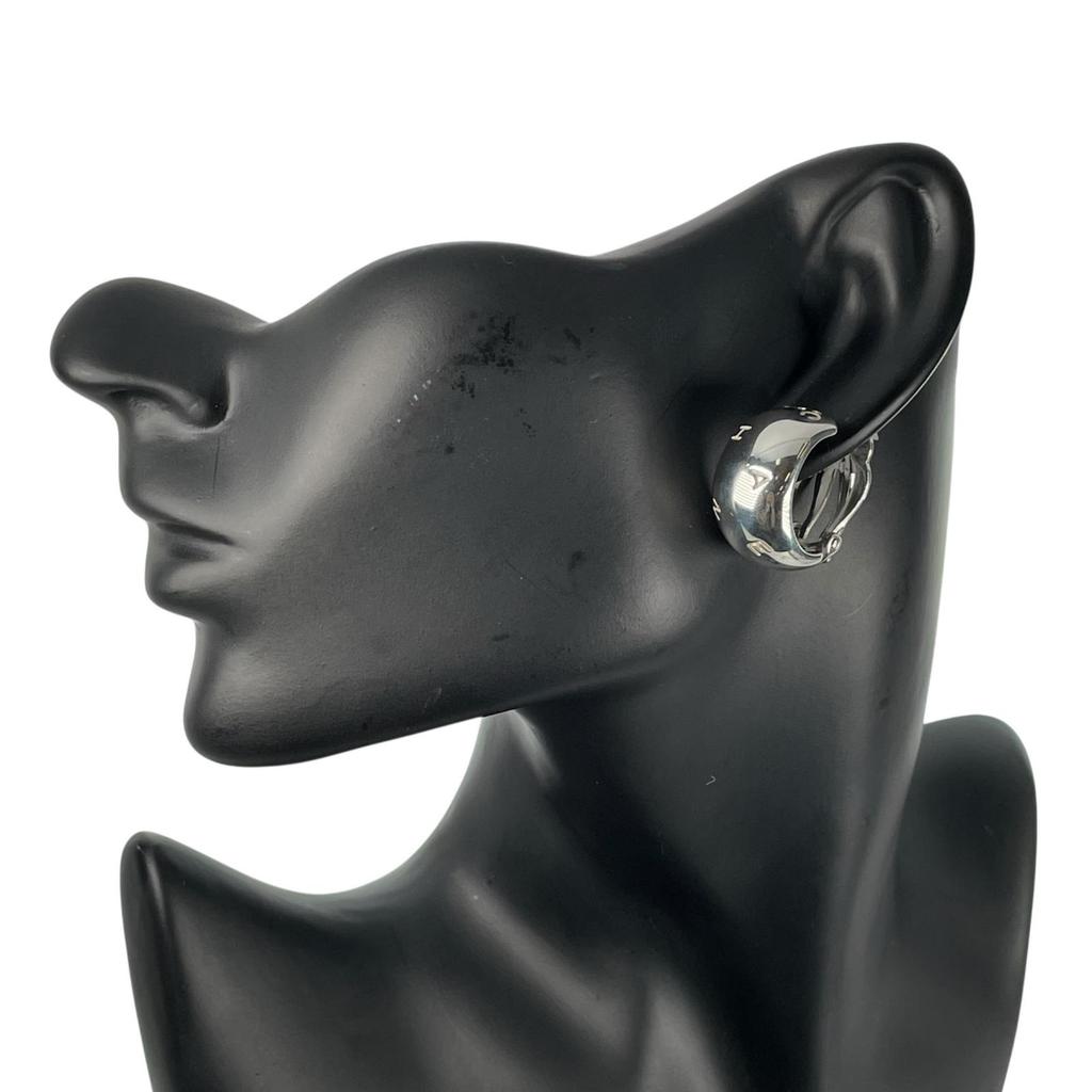 CHANEL Earring Silver Women used