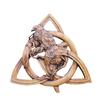 Norse Pagan Gods Carving Heathen Rune Resin Wall Hanging Decor Crow On the Ground Garden Yard Decor Statues Door Hanging Pendant