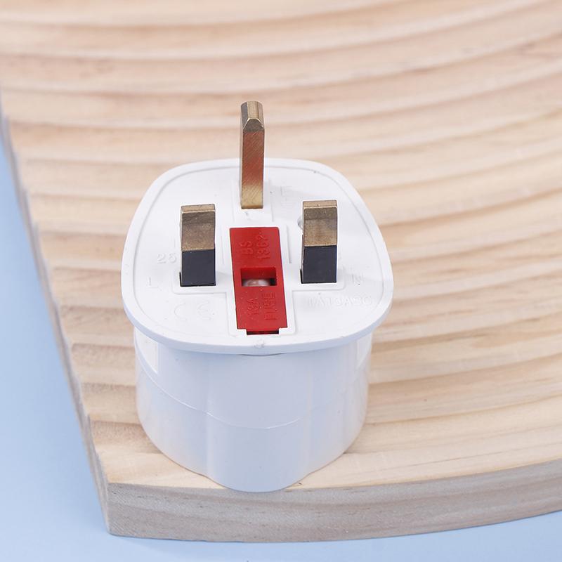 250 В 13 А Многофункциональный адаптер вилок Eu Европейский в UK 2-контактный преобразователь мощности розетка путешествия Дубай Сингапур универсальный адаптер