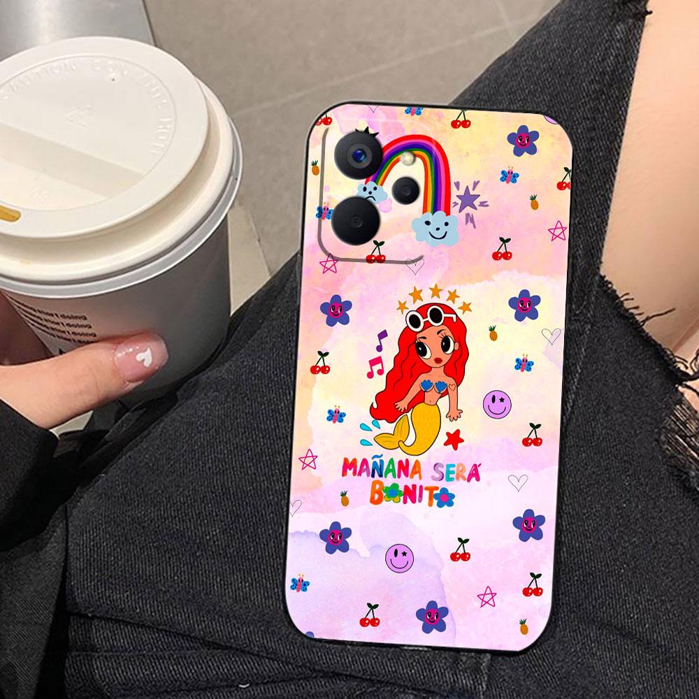 Чехол для телефона Sera B-Bonito Manana K-Karol G для Realme C75 C71 C65 C63 C55 C53 C35 C33 C30 C21 7 6 5 GT NEO 2 NARZO 50 X50