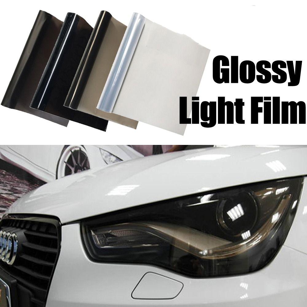 Car Decoration Self-Adhesive Vinyl Film Car Light Film Motorcycle Vinyl Wrap Headlight Foil Sticker