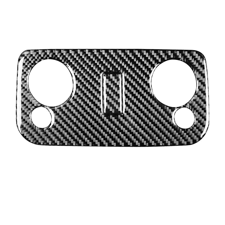 New Carbon Fiber Style Reading Light Button Panel Sticker For Ford Mustang GT 05-09