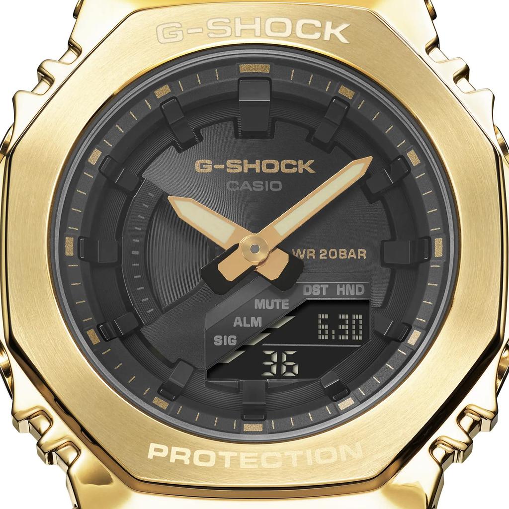 Часы CASIO зарубежная модель G-SHOCK GM-S2100GB-1A мужские [предмет]