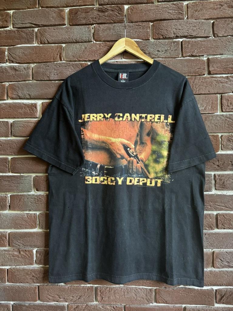 Vintage 1998 Giant Jerry Cantrell Dickeye Grunge Band Tee L