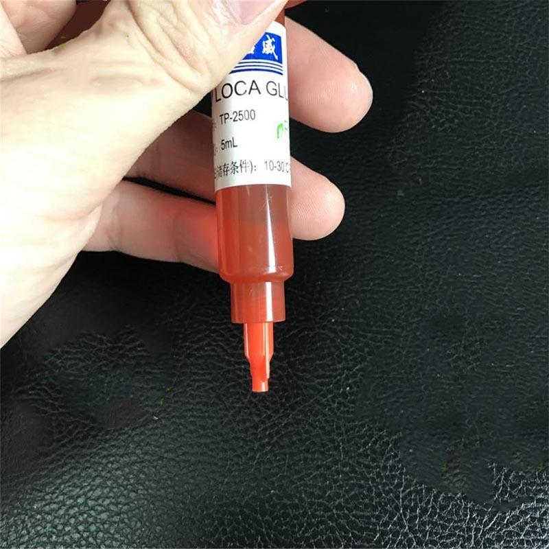 УФ-клей, 5 мл, популярный прозрачный клей LOCA, горячая распродажа для ремонта мобильных телефонов, жидкий оптический высококачественный инструмент для ремонта сотовых телефонов для сенсорного экрана tp-2500