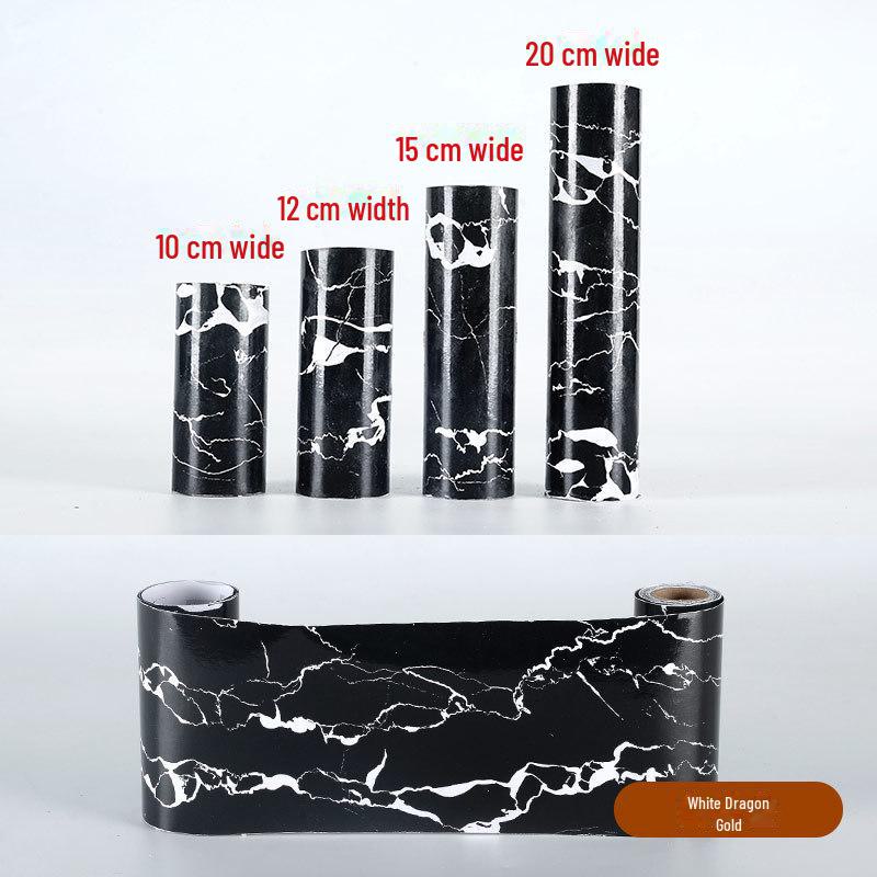 Водонепроницаемые самоклеящиеся наклейки на плинтусы - декоративный волновод для стен, дверей, окон, подоконников и плитки.