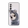 Чехол для Samsung M36 5G M366B Милые Цветы Кот Расписной Ударопрочный Силиконовый Задний Чехол Для Телефонов Samsung Galaxy M36 M35 M34