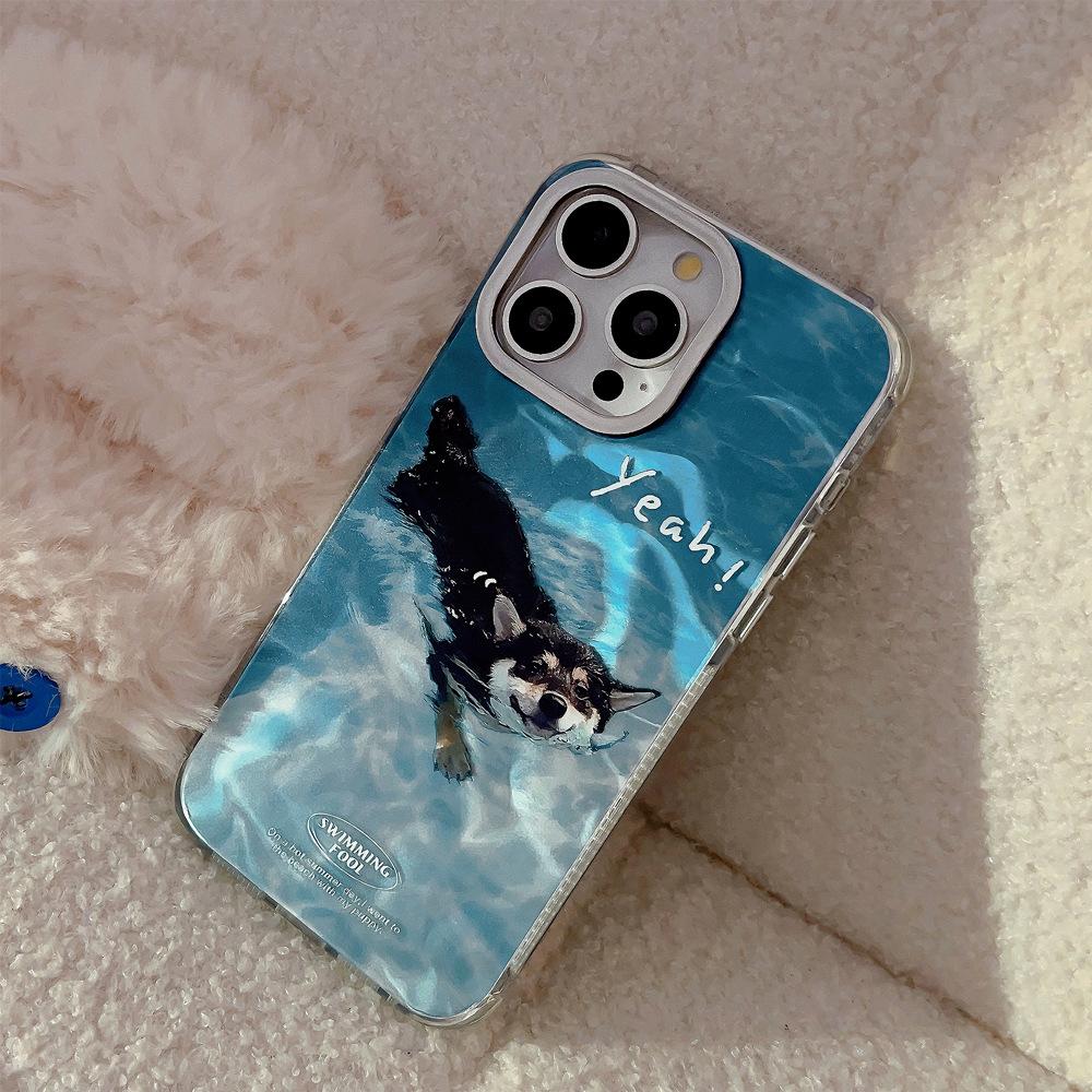 Милый чехол с шиба-ину для iPhone 16 iPhone 17 iPhone 17 Pro Max