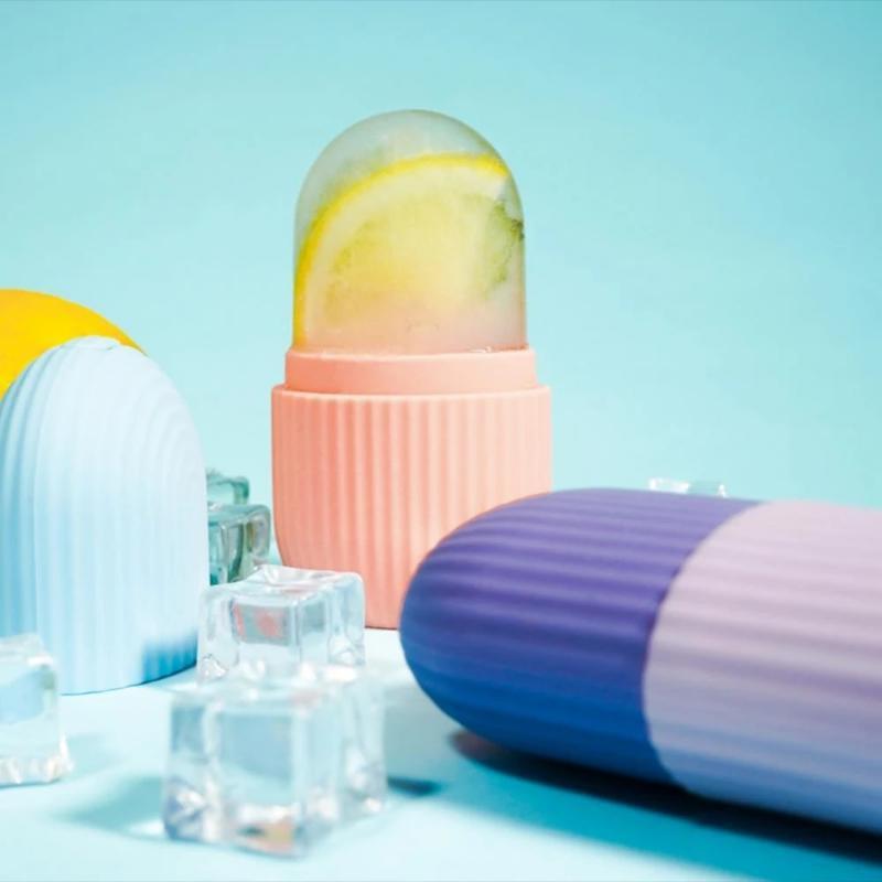 1 шт. летняя силиконовая форма для лица, ролик для льда, многоразовая форма для глазури, средства для ухода за глазами, красота, инструменты для ухода за кожей