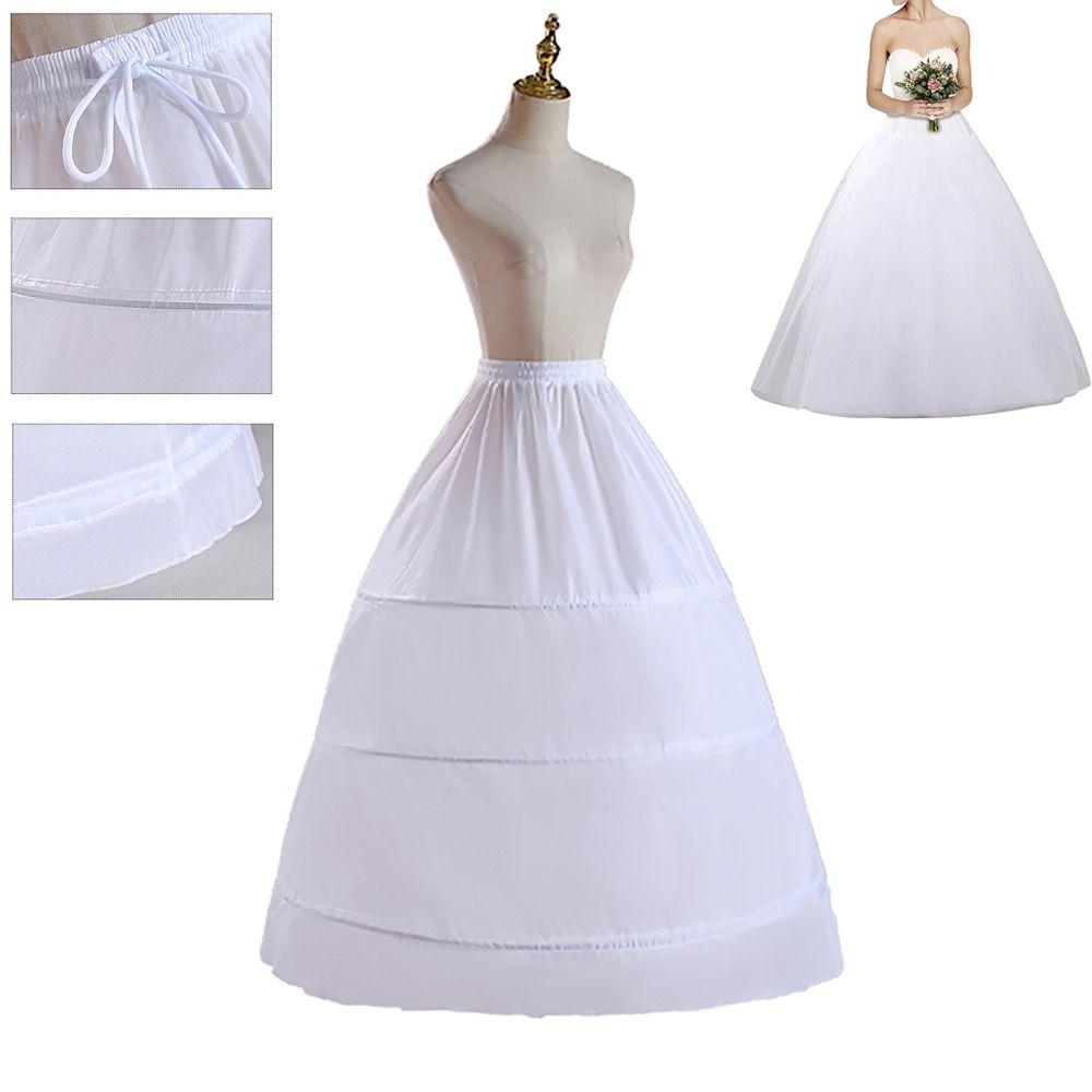 Женский подъюбник кринолин с 3 обручами для свадебного бального платья, пачка, тюлевая юбка-слип