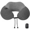 Adelphos PL3DX Portable Airplane Neck Pillow with Memory Foam Pump (1 Pc)