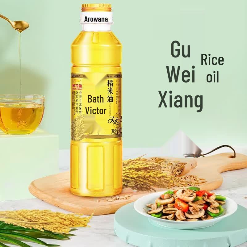 Arowana Rice Bran Oil 400ml & Wheat Flour 5kg Combo