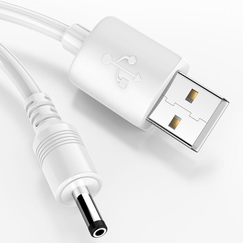 Зарядный кабель USB на DC 3,5x1,35 мм, 0,5/1/1,5 м, для электрической зубной щетки, колонки, мини-вентилятора