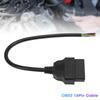 30cm / 11.8Inch Diagnostic Tool Cable 16 Pin Male OBD2 Pigtail  Diagnostic Wire Modification