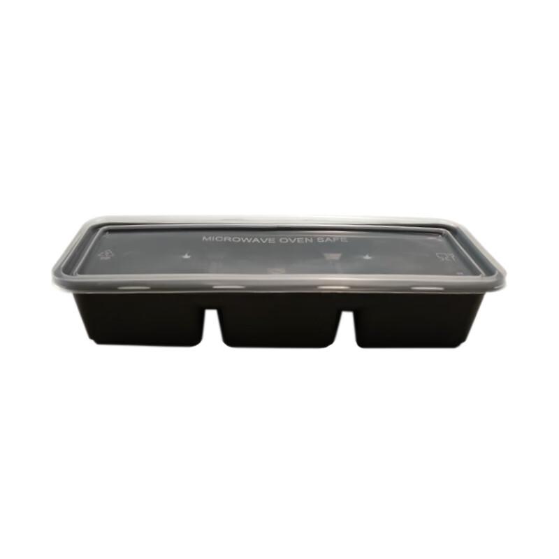 Jinmei Disposable 3-Compartment Meal Box
