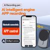 AI Voice Recorder 64GB Audio Recorder App Control Intelligent STT Engine Realtime Transcribe and