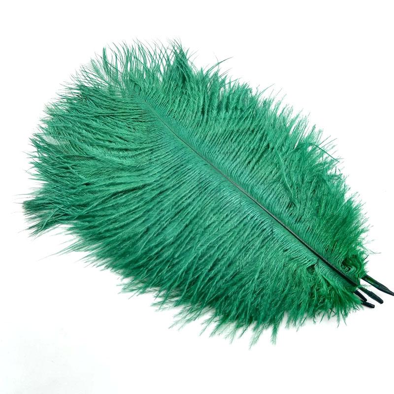 10Pcs Ostrich Feathers Wedding Centerpiece For Needlework Crafts Material DIY Decoration Carnival Headdress Accessories Plumes