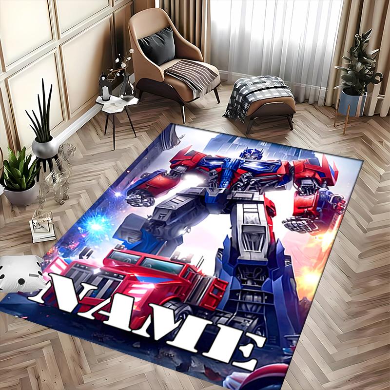 Custom personalization The Transformers Area Rug - Perfect For Kitchen, Bathroom,Laundry Room Decor Large Size Available,Gift All Seasons