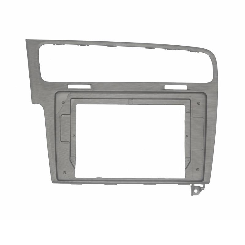Car Radio Frame Kit For Volkswagen Golf 7 LHD 2013 2014 2015 2016 2017 Auto Stereo Install Dash Panel Fascia Bezel Faceplate