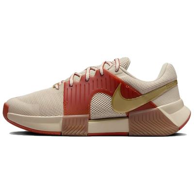 Кроссовки женские Zoom GP Challenge 1 Premium Jaime Paris Collection коричневые Sanddrift Rust-Factor FQ3164-103