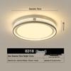 Modern Minimalist Luxury Ceiling Light for Bedroom and Study - Eye-Protecting Design