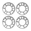 4 шт. Проставка колеса автомобиля Расширить Переоборудовать Прокладка ступицы Универсальная 4 или 5 отверстий Ступица ET Прокладка
