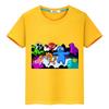 Rainbow Friends Cute T Shirt for Kids Boy 10years Cotton Short Tops Anime Tees Boy Girls Clothes Summer Casual Kids Clothes Gift