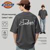 Мужская футболка Dickies с коротким рукавом, тяжелая, с принтом