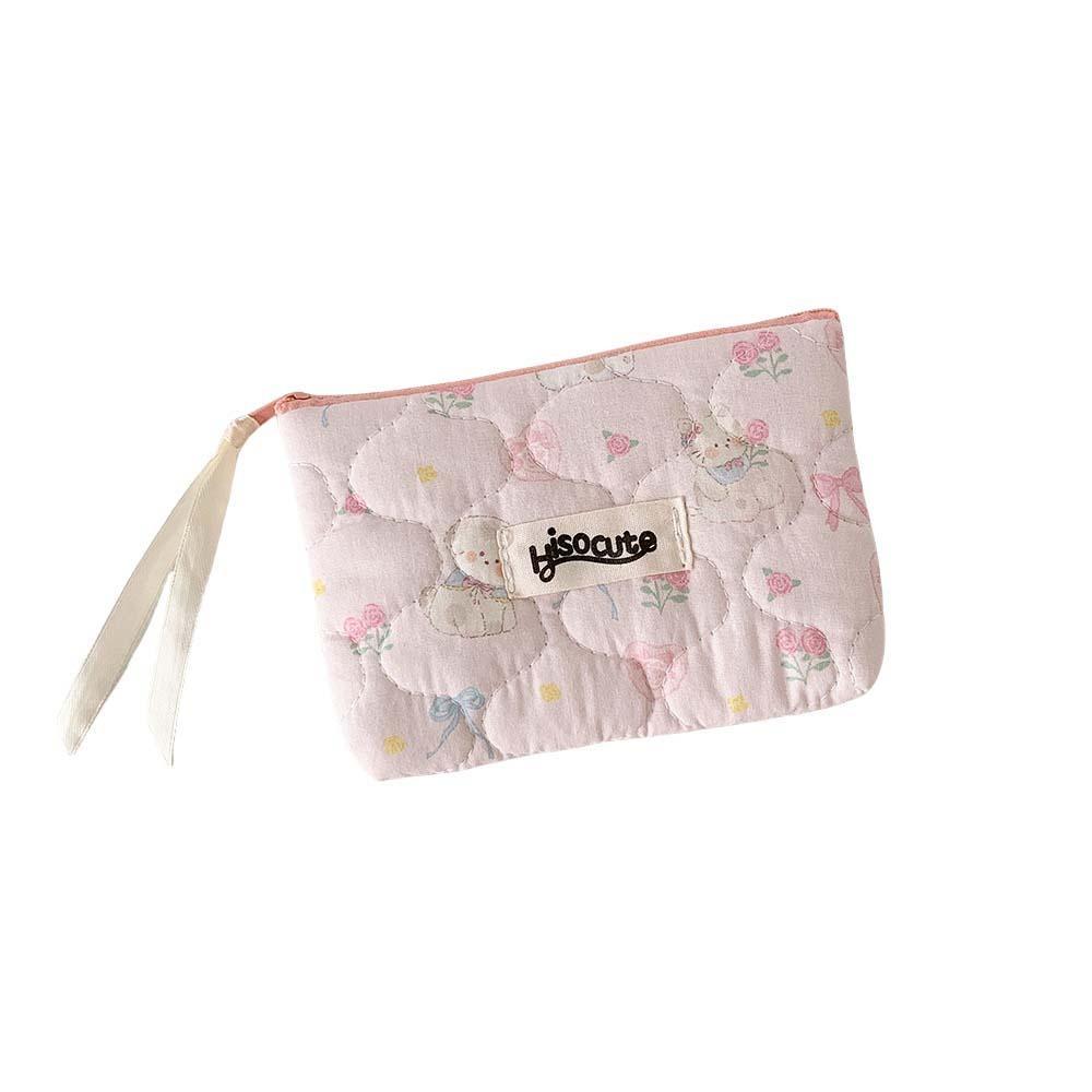 Настольное хранение Корейский стиль Пенал Сладкое кружево Бант Сумочка для карандашей Подставка для канцелярских принадлежностей