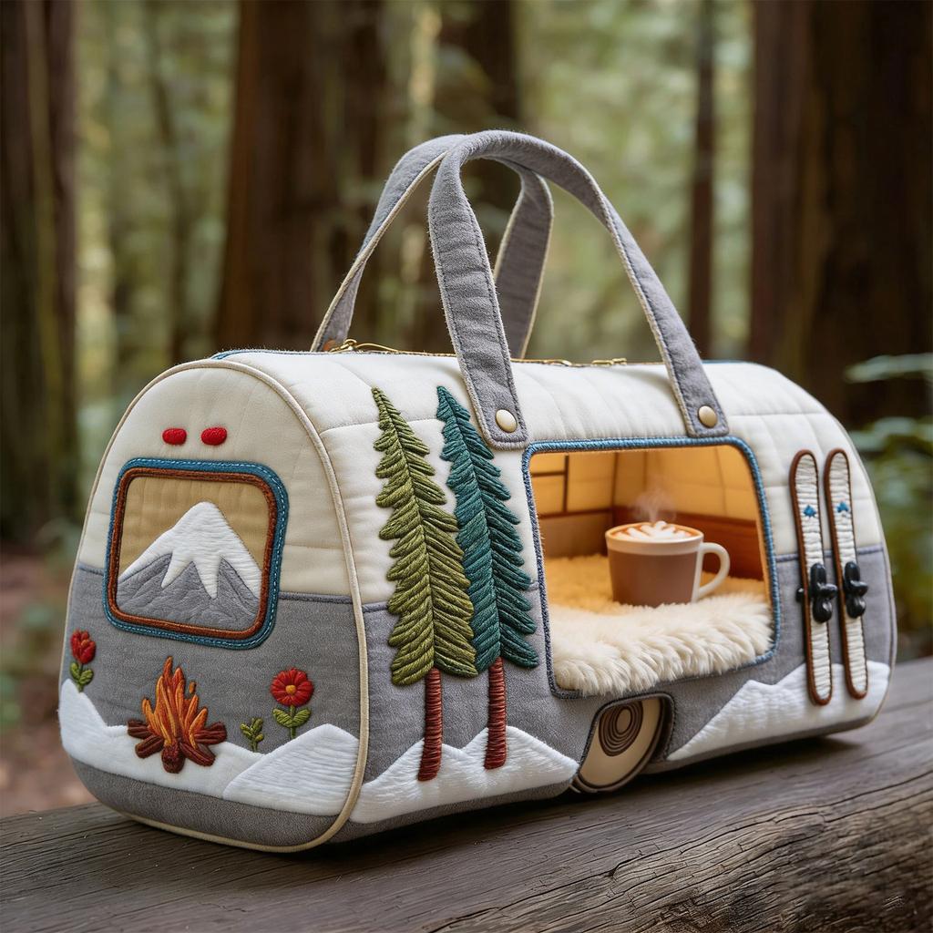 3D Серия "Курица" Стеганая Плиссированная Хлопковая Дорожная Сумка Модная Принтованная Женская Сумка для Йоги Сумка