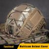 Тактический чехол для шлема с эластичным шнуром для шлема FAST Airsoft Paintball Wargame Gear CS MH PJ BJ Helmets Cover 15 цветов