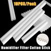 10PCS/Set Humidifier Filter Cotton Core Swab 8mmx80mm/90mm/100mm Cotton Sponge Stick Air Purify Humidifier Aroma Diffuser Filter
