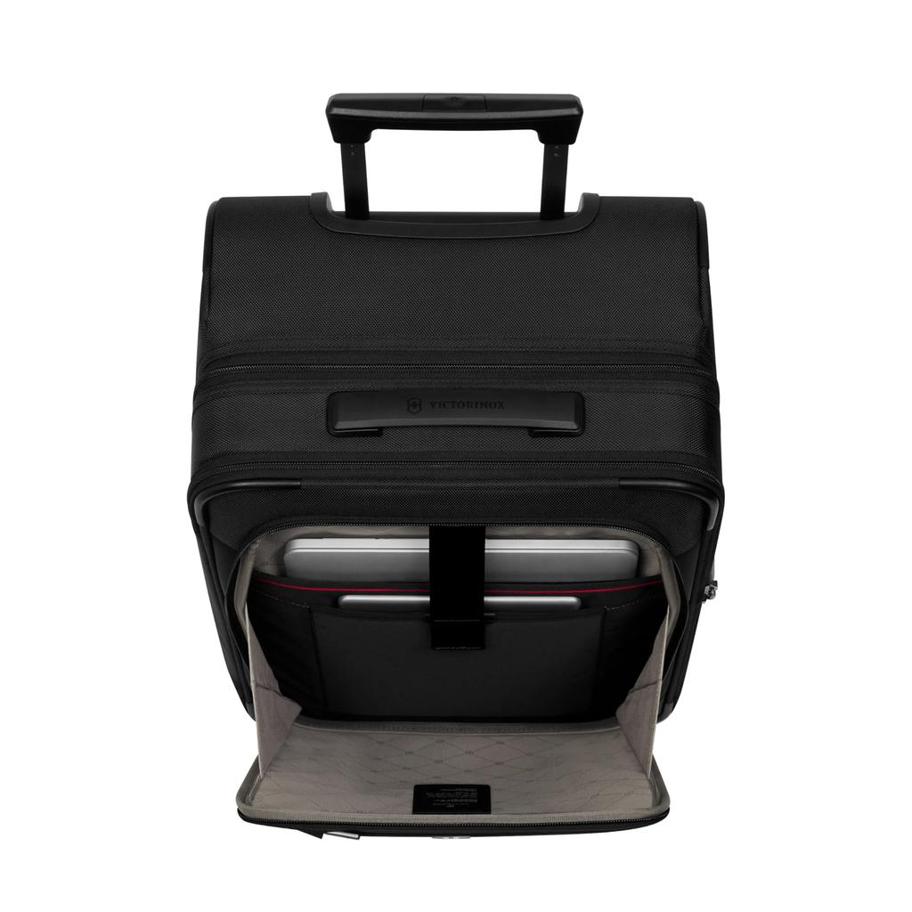 Victorinox Werks Traveler Frequent Flyer Suitcase with Two Laundry Garment TSA ID Expandable Bag for Men and Model 653656 7.0 Carry-On Wheels, Bag,