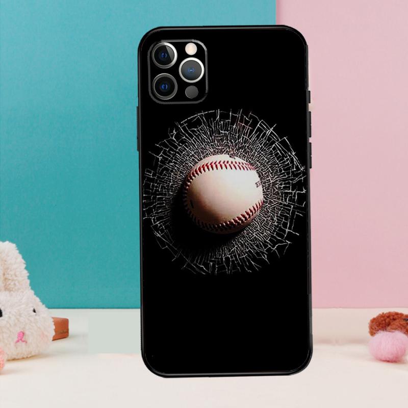 Чехол для телефона в стиле бейсбола для iPhone 17 Air 16 15 14 13 12 11 Pro Max 12 13 mini 15 16 Plus 16e Чехол Coque