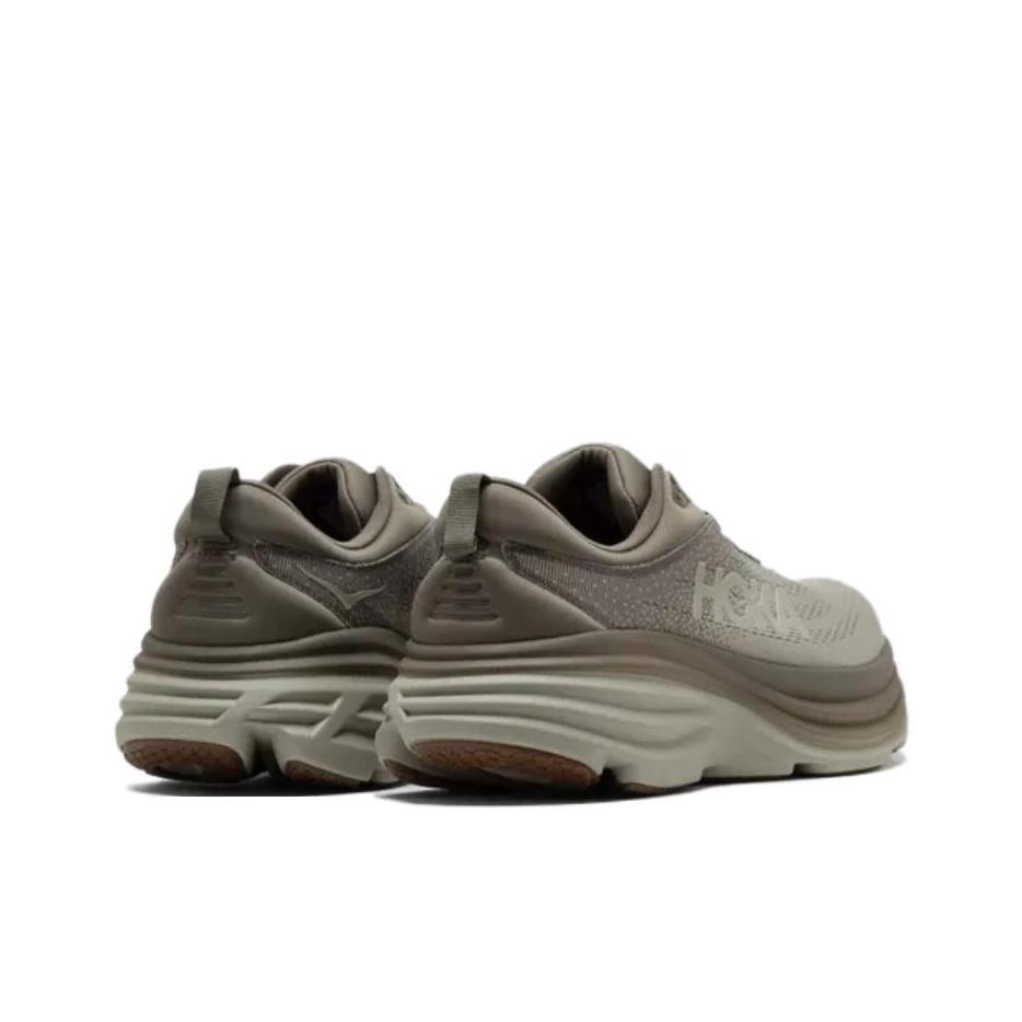 HOKA Bondi 8 Slate Barley Мужские Кроссовки Зеленые 1123202-SBRL
