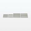 MUJI Stackable Velvet Case for Acrylic Wide x 12cm Deep x Product 44596524 Cases, Gray, 15.5cm 2.5cm High, Number