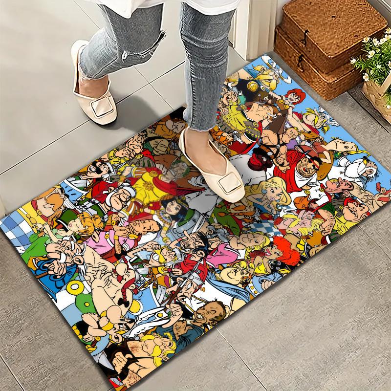 Asterix Carpet Rug for Living Room Bedroom Home Sofa Decoration,Kids play Nonslip Floor Mat