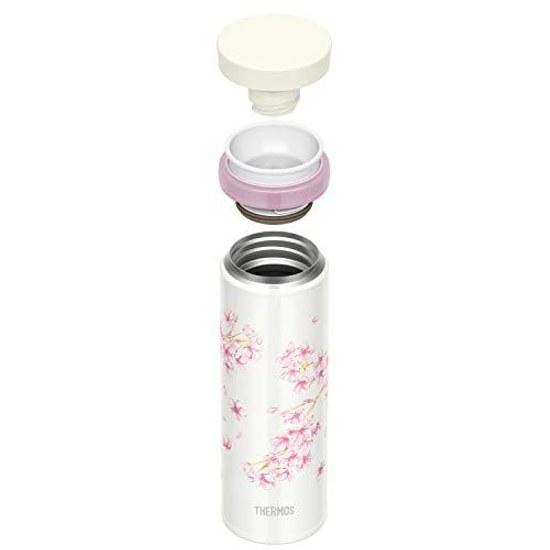 Thermos Water Bottle Made Japan Vacuum Insulated Travel Mug 350ml Hanazakura JNY-352 HNZ