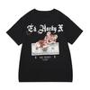Мужская футболка Ed Hardy X Black с коротким рукавом, с принтом Тигра и Денег, в стиле Streetwear для любителей моды